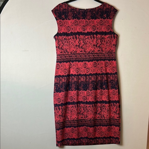 ILE New York Women’s Sheath Dress Sleeveless Size 18 - Picture 6 of 10